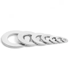 Gasket metal round flat gasket washer with hole five gold washer meson fastening washer