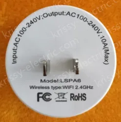 Smart socket LSPA6 small round sundial