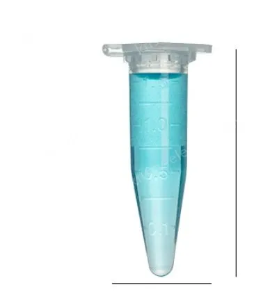 500 1.5 ml centrifuge tubes (culet bottom with lid and tooth).