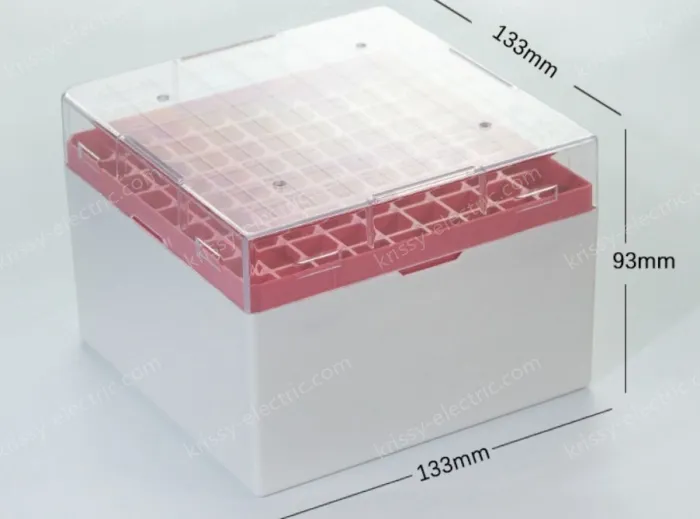 5ml 81 cell PC freezer - red