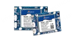 Dual-network port 4G wireless router module