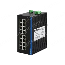 16 Ports 10/100M T(x) Din-Rail Unmanaged Industrial Ethernet Switch