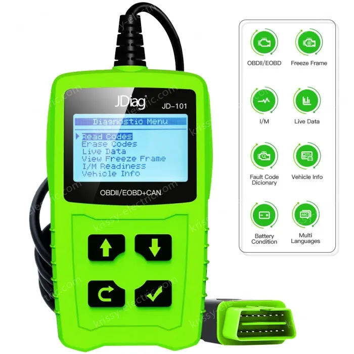 JDiagV600 VAG SCANNER Volkswagen Audi Tester Car OBD2 Fault Diagnosis Instrument Reading Card
