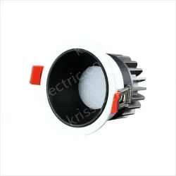 Downlight model: 7W black cup with 75mm opening Three-color dimming
