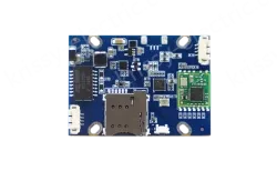 Single-network port 4G wireless router module