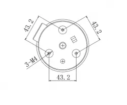 Small warning lightsLTE-1082 DC12V Red