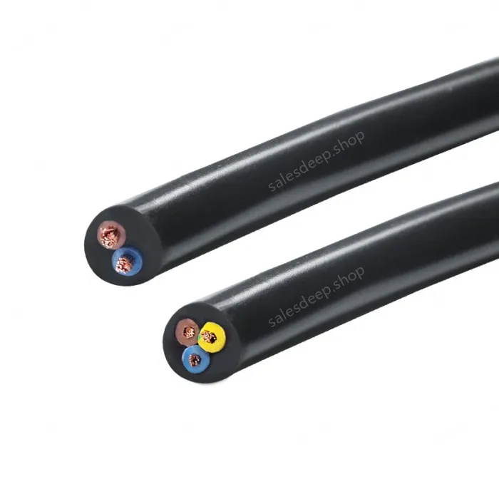 2 cores white Cable 0.75mm Nominal cross-section