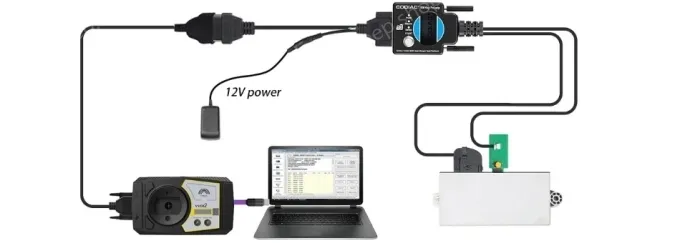 Godiag CAS1 CAS2 SER BMW Mech-Key Test Platform